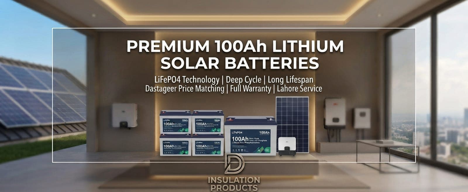 100Ah Lithium Battery