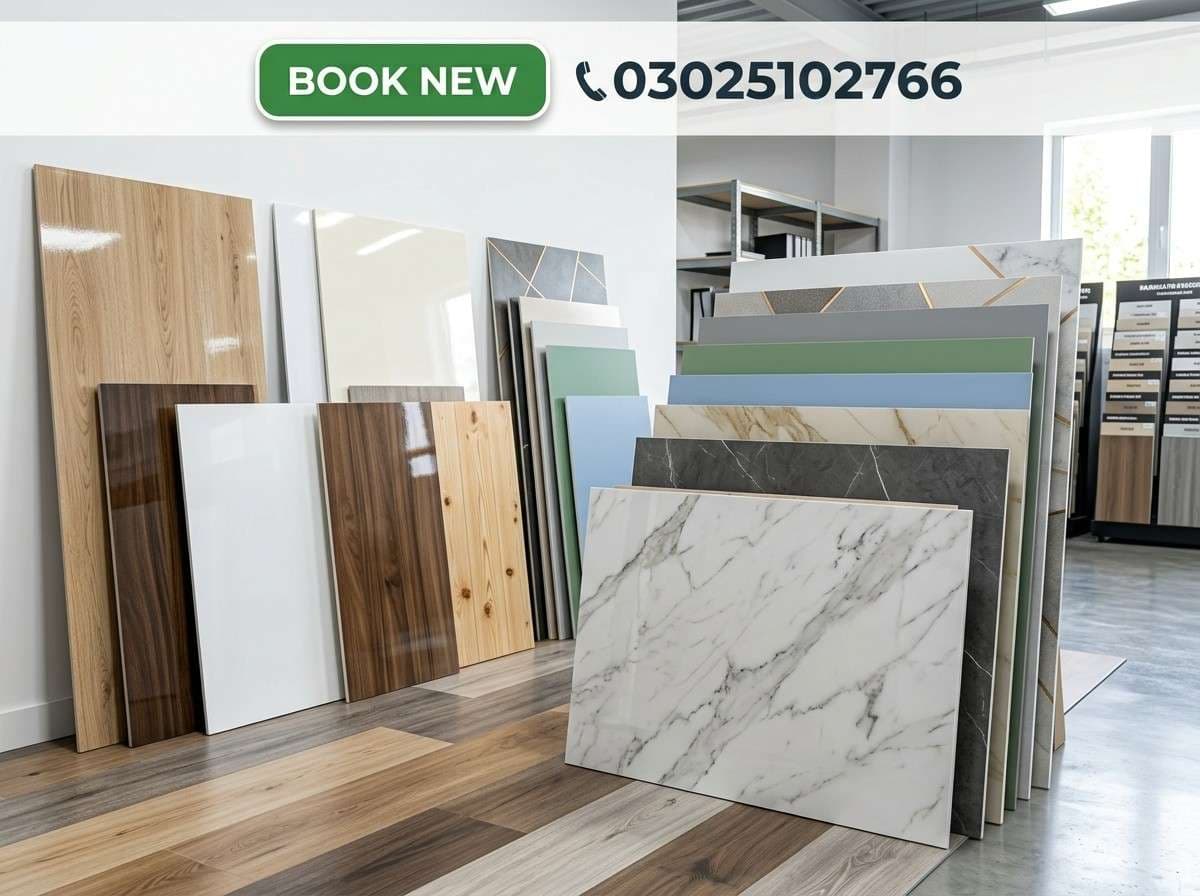 Wall Panel Sheet (4x8 ft, PVC)
